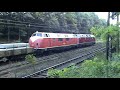 almost museum locomotives doubleheader 2 v200 diesellocos with freight train