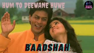 Hum to deewane huwe | Shahrukh Khan, Twinkle Khanna | Baadshah | 90's song | Abhijeet & Alka Yagnik