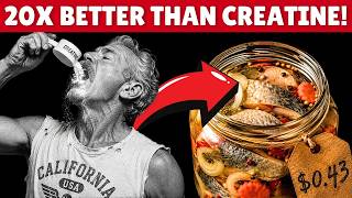 This $0.43 Grocery Food Contains 20x More Creatine Than Any Supplement | 1960s Secret