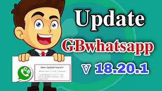 latest gb whatsapp 18.20.01 update 🔥📘📗