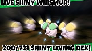 [LIVE] EPIC SHINY WHISMUR AFTER ONLY 7 HORDE ENCOUNTERS! SHINY LIVING DEX! POKEMON OMEGA RUBY