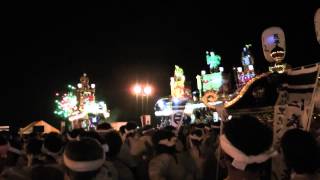 第33回南総里見まつり（2014年） クライマックスの花火と山車、神輿の競演　00082