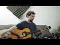 Chestnuts Roasting on an Open Fire on Classical Guitar in 5/4