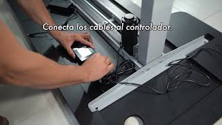 Tutorial de instalación de Standing Desk TECU (1 Motor)