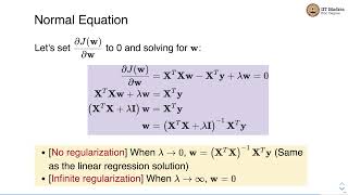 Overfitting and Regularization