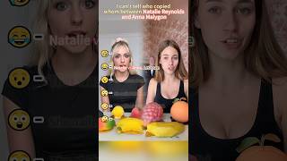 I can't tell who copied whom between Natalie Reynolds and Anna Malygon.#tiktok#nataliereynolds
