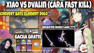 Gacha Gratis,Weapon Baru??,XIAO vs Dvalin,Cara Convert Item  & Theater Mechanicus 3