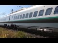 japan s shinkansen　山形新幹線e3系『つばさ』 旧デザインもかっこいい