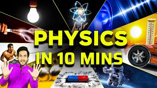 ENTIRE PHYSICS in 10 Minutes