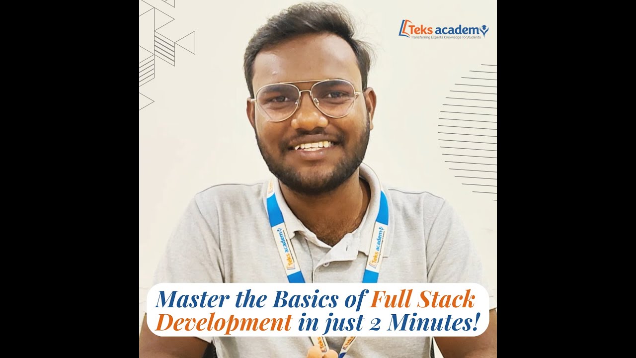 Master Full Stack Development Trainer Bytes Training Fullstack