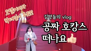 [김멋들vlog]서울에서 공짜로 호캉스 즐기기! 호텔커피와 칵테일까지 무료로????│김멋들의 멋드러진 라이프