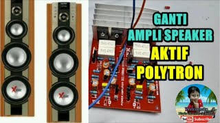 Modifikasi power OCL 150watt|| (rasa) polytron xbr