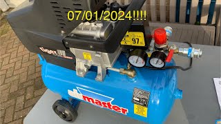 Machine Mart Tiger Turbo Air Master Compressor Introduction (and I got the year wrong)