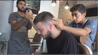 ASMR Turkish Barber Face,Head and Body Massage 173