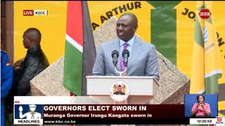 Ruto: Sakaja, you are a miracle candidate. Your election wouldn't have happened without God.