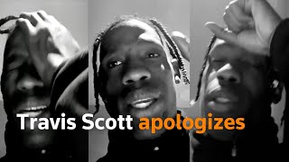Travis Scott apologizes in video posted on Instagram after concert stampede