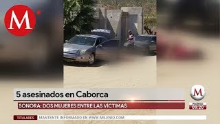 Asesinan a 5 en Caborca, Sonora