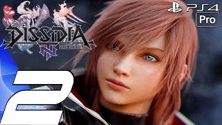 Dissidia Final Fantasy NT - English Walkthrough Part 2 - Shiva Boss Fight (PS4 PRO)