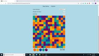 Flood Game In JavaScript With Source Code | Source Code & Projects