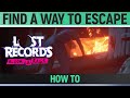 Lost Records: Bloom & Rage - Find a way to Escape - How to