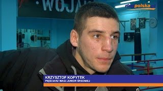 Krzysztof Kopytek przed walką z Patrykiem Litkiewiczem