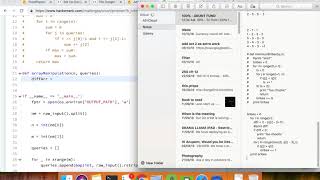 HackerRank Python Solutions - Array Manipulation