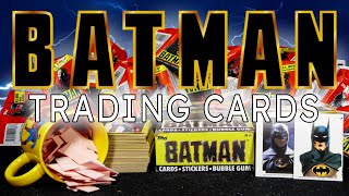 Full Vintage 1989 Topps Batman Movie Trading Cards Series 2