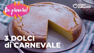 🎉 3 DOLCI di CARNEVALE - tutti da provare!✨💙🎭