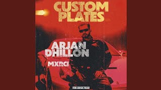 Custom Plates | Hot Shit I Arjan Dhillon I Aveera Singh I Chobar I Brown Studios | New Punjabi Song