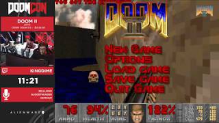 Doom II Speedrun by KingDime - Quakecon 2019