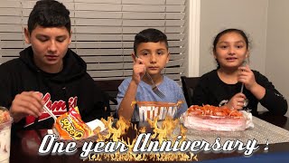 One Year Youtube Anniversary Mukbang