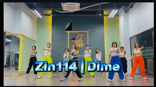 Zin114 | Dime | Electro Latin | Zumba Choreography Dance Fitness