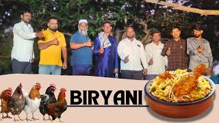 Country Chicken Biryani village style | Hyderabadi Chicken Dum biryani | natukodi biryani