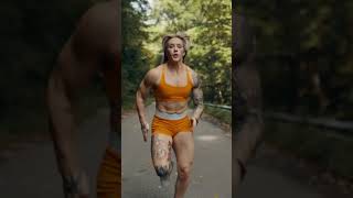 Running 💪🔥 Woman Fitness Motivation 🏋 #Fitnessclub #Gym #fitness  #bodybuilding #workout