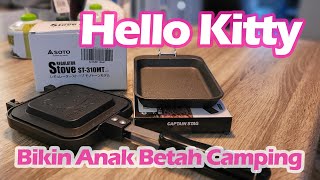 HELLO KITTY SANDWICH MAKER | CAPTAIN STAG MINI PAN | SOTO ST-310MT