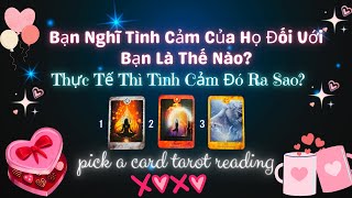 Bạn Nghĩ Tình Cảm Của Họ Đối Với Bạn Là Thế Nào? Thực Tế Thì Tình Cảm Đó Ra Sao?❤️#xemtarot