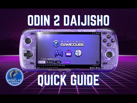 AYN Odin 2 Daijisho Quick Set Up Guide