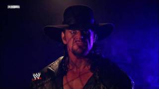 The Undertaker has a special message for CM Punk