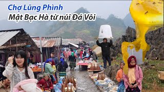 Chợ phiên Lũng Phình-Bất ngờ việc tạo ra mật ong Bạc Hà từ núi đá Đồng Văn