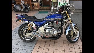 MID-KNIGHT BULT FOR SPEEDモナカエキゾーストサウンドを聞け　Kawasaki Zephyr1100　ZR1100　カワサキ・ゼファー1100