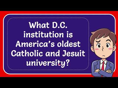 What is the oldest Jesuit university in America?