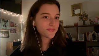 Doing asmr for the first time