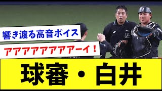 【爆笑】日本一有名な審判・白井一行をまとめてみた…www