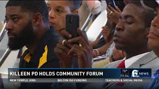 Killeen PD holds community forum