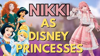 Disney Princesses In Infinity Nikki || Collab with @TriciasLovelyGames