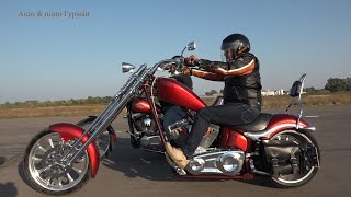 Брутальные и олд скульные мотоциклы Harley-Davidson и уникальный кастом байк Big Doge K-9. Часть 1.