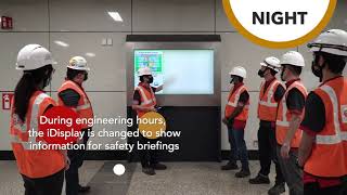 Kaizen@SMRT: TEL iDisplay Screens