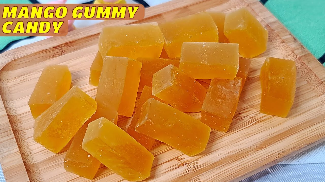 Super Easy To Make Mango Gummy Candy By Simple Ingredients Subtitles