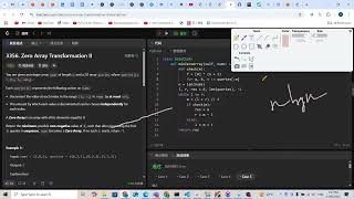 Leetcode 3356. Zero Array Transformation II (binary search and difference array)