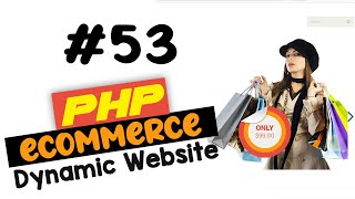 #53 PHP Ecommerce website development | Category editing | MVC OOP - Quick programming